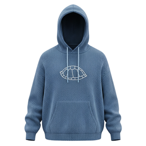 Sudadera con Capucha de Punto Personalizada para Hombre y Niño, Manga Larga, Color Sólido, Bordado, Fabricante al por Mayor, Etiqueta, Estilo Cómodo - Product Image 2