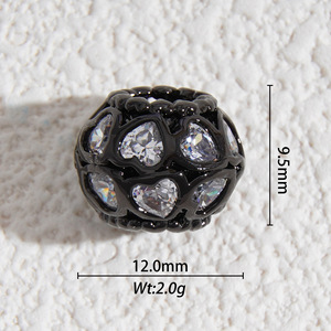 Gold-Toned Mixed Shape Jewelry Findings For <b>Bracelet</b> Making Copper Plated Geometric <b>Beads</b> And <b>Charms</b> With Dreamcatcher Star - Product Image 2