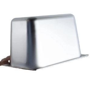 Đa Kích Thước Thép Không Gỉ Lưu Vực Hình Chữ Nhật Phần Lưu Vực Thức Ăn Nhanh Xe Tải Ăn Uống Lưu Vực Trà Sữa Cửa Hàng Mứt Hộp Ẩm Thực Pan - Product Image 3