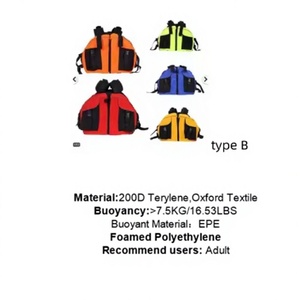 เสื้อชูชีพ Yak Outdoors รุ่น Unisex Oxford/EPE Foam สำหรับตกปลาทางทะเล กีฬาทางน้ำ และพายเรือ - <span class=keywords><strong>น้ำ</strong></span>หนักเบา - Product Image 3