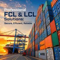 Expédition maritime économique SHY offrant des services LCL DDP/DDU avec assistance et assurance 24h/24 et 7j/7 via DHL/UPS vers l'Europe et les États-Unis