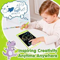 Tableta de escritura Lcd sin papel para niños sordos, silenciosa, pizarra