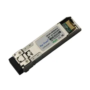 Ban đầu tương thích 10gbase dwdm SFP ZR 80km LC có thể điều chỉnh SFP + dwdm 80km mô-đun quang học