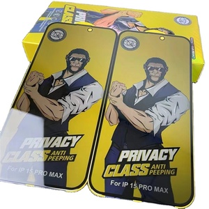 Gorilla Antiestático Esd Protector DE PANTALLA DE PRIVACIDAD Anti-espía Vidrio templado Protectores de pantalla ultrafinos Película para iPhone 16 15 <span class=keywords><strong>14</strong></span> - Product Image 1
