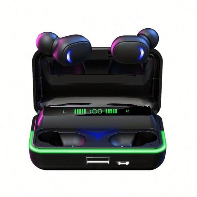 Best Gaming Earphones E10 Earbuds Mini Headphones Headset LED Display E10 Wireless Earbuds Pk A6s F9 M10 Pro 6 Gaming Earbuds