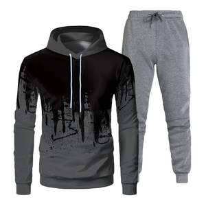 Bộ Đồ Thể Thao Cho Nam Áo Khoác Chạy Bộ Bộ Bộ Quần Áo Thể Thao Thấm Mồ Hôi Quần Áo Hoodie Bộ Đồ Thấm Mồ Hôi Bộ Áo Hoodie Thể Thao - Product Image 4