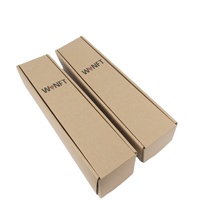 Coffret Cadeau pour 2 Bouteilles de Vin, en Carton Ondulé de Luxe, Taille Personnalisée pour Expédition Postale