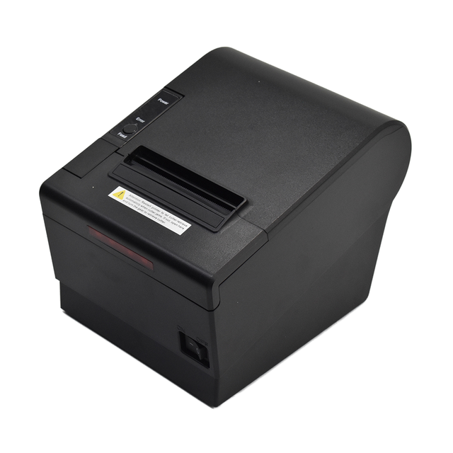 80mm POS Printer CK811 with USB Lan Wireless Bluetooth WiFi Thermal Receipt Printer Beeping and Flash Alarm Optional