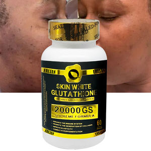 Meilleur éclaircissant pour la peau 20000mg à base de plantes naturelles Gluta Vitamine C Capsule molle Complément alimentaire pour le soin de la peau Pilules naturelles pour éclaircir la peau - Product Image 5