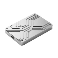 Boîtier de disque SSD en aluminium anodisé 2017, pièces de fraisage CNC de précision, usinage CNC personnalisé