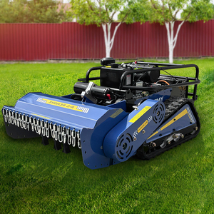Điều Khiển Từ Xa Máy Cắt Cỏ Nguồn Nhà Máy 1000Mm Gosline Máy Cắt Cỏ Robot Với Giá Thấp Crawler Diesel Flail Máy Cắt Cỏ - Product Image 2