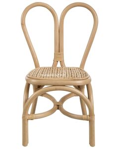 Chaise pour enfants en rotin moderne, faite à la main, écologique, cadeau d'anniversaire sécurisé pour les enfants, utilisation en hôtel, parc, siège en osier naturel - Product Image 3