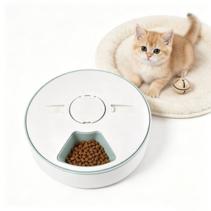 Budget Friendly Auto Pet Feeder Automatyczny Karmnik One Button Operation Shock Resistant Non-Toxic ABS Pet Supplies - Product Image 5
