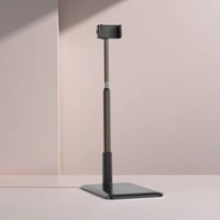 GREATYYT Trépied aérien de haute qualité pour le blog vidéo en direct Support de téléphone réglable et rotatif à 360 degrés Support de bureau