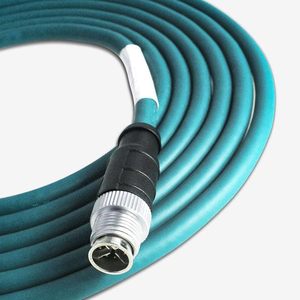 <span class=keywords><strong>M</strong></span> 12 Xコード化された8ピンからRJ45ギガビットイーサネットインターフェイスCat6シールドケーブル - Product Image 5