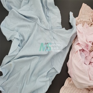 Trapos de Limpieza de Algodón Reciclado Suaves y Absorbentes, Trapos de Algodón de Color Claro, Trapos de Limpieza de Color Claro - Product Image 3