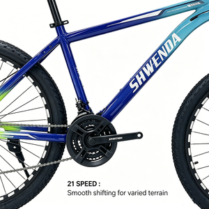 <span class=keywords><strong>Bicicleta</strong></span> <span class=keywords><strong>de</strong></span> Montaña para Adultos <span class=keywords><strong>de</strong></span> 26 Pulgadas con <span class=keywords><strong>Cuadro</strong></span> <span class=keywords><strong>de</strong></span> Aleación <span class=keywords><strong>de</strong></span> <span class=keywords><strong>Aluminio</strong></span> Auditado, Llantas Todoterreno Ligeras, 21 Velocidades, Exportación Profesional - Product Image 3