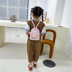 Mochilas Escolares Brillantes de Moda con Dibujos Animados de <span class=keywords><strong>Minnie</strong></span> y Mickey, de Gran Capacidad, de Cuero, Impermeables, para Viajes, para Niños - Product Image 3