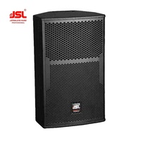 Enceinte PA active JSL 10 pouces, 2 voies, compacte, 250W, 128dB de crête, moniteur de scène, système de sonorisation live, bar, église, auditorium