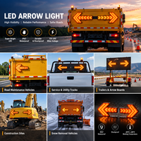 Feu de signalisation LED rechargeable 12-36V, étanche IP67, homologué ECE R65, pour véhicules d'ingénierie, remorques et machines agricoles