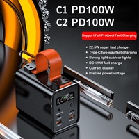 Meilleure batterie externe pour PC, charge rapide, haute capacité, 100000 mAh pour ordinateur
