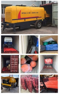 Fast Setup Portable Small Concrete Transfer Pump Full Automatic Pump for <b>Foundation</b> Pouring with CE EPA - Product Image 3