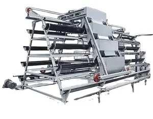 poultry farm chicken coop equipment automatic A type egg laying chicken cages