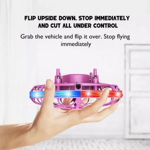 โดรนของเล่นยูเอฟโอสีสันสดใส ควบคุมด้วยท่าทาง พร้อมระบบเซ็นเซอร์อัจฉริยะ หมุนได้ด้วยไจโรสโคป ลูกบอลบินวิเศษสำหรับเด็ก จากประเทศจีน - Product Image 4