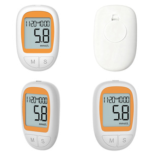 Kit de Monitor de Glucosa en Sangre Eléctrico sin Código, Glucómetro para Medir el Nivel de Azúcar en Sangre con <span class=keywords><strong>Tiras</strong></span> Reactivas, Lancetas 5s, para <span class=keywords><strong>Diabetes</strong></span> - Product Image 2