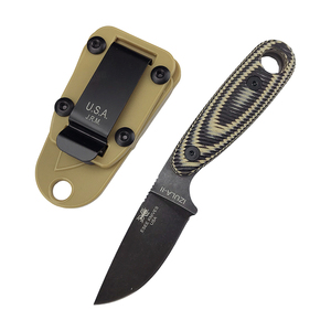 Cuchillo <span class=keywords><strong>de</strong></span> <span class=keywords><strong>Supervivencia</strong></span> Táctico <span class=keywords><strong>de</strong></span> Hoja Fija EE-Izula, Hoja D2, Mango G10, para Actividades al Aire Libre, EDC, Camping, Senderismo y Caza - Product Image 1