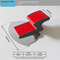 Lame de finition murale flexible en acier inoxydable pour plâtrage, couteau à jointoyer pour cloisons sèches, lissage et nivellement des sols en ciment, racloir