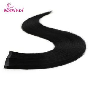 Extensiones de Cabello Humano K.SWIGS Premium con Cinta Adhesiva de PU Sin Costuras, Doble Trama, Cabello Virgen Remy Chino de Alta Calidad, Natural y Cómodo - Product Image 3