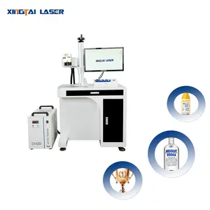 Mopa纤维型3D动态标记3w脉冲5W 10w便携式迷你智能紫外激光打标机