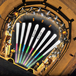 LED Glow sợi Gậy nhấp nháy ánh sáng quang <span class=keywords><strong>Wands</strong></span> Ngày Valentine sinh nhật Rave bên ủng hộ đám cưới Halloween Giáng sinh buổi hòa nhạc - Product Image 2