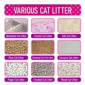 Arena para Gatos de Cristal de Silicio Natural de Alta Calidad, Ecológica, Súper Absorbente, Sin Polvo, Aglutinación Rápida, Desechable por el Inodoro, Extra Absorbente de Olores - Product Image 3