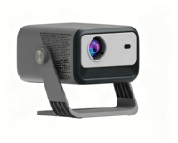 Projecteur intelligent compatible 4K, système Android, WiFi, Bluetooth, projecteur de cinéma maison