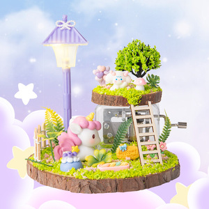 Boîte à musique DIY, modèle Forêt Musicale des Contes de Fées, matériaux et accessoires, artisanat fait main pour enfants, cadeau pour femmes, emballage en boîte colorée - Product Image 2