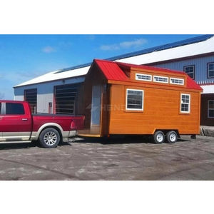 Maisons préfabriquées mobiles de luxe de style nouveau sur roues, <span class=keywords><strong>maison</strong></span> mobile sur remorque - Product Image 4