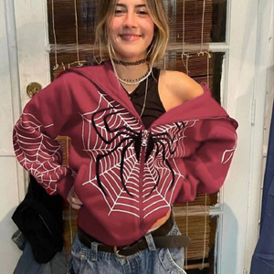 <span class=keywords><strong>Felpa</strong></span> <span class=keywords><strong>con</strong></span> Cappuccio e Zip da Donna, Casual e Trendy, Giacca in Pile per Primavera e Autunno - Product Image 6