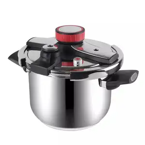 5-8L haute qualité 304 acier inoxydable poli miroir autocuiseur cuisine ustensiles de cuisine soupape de sécurité pour autocuiseurs italiens
