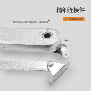 Tige de support à arrêt libre par gravité, robuste, en alliage de zinc, hydraulique et pneumatique, pour portes d'armoires, design moderne et simple - Product Image 3