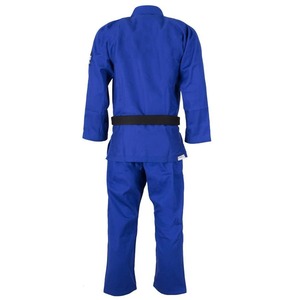 Gi bjj 100% algodón pre encogido tejido personalizado perla tejido único tejido armadura de Oro miel peine bjj gi kimono jiujitsu - Product Image 3