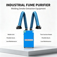 Extracteur de fumées de soudage portable à forte puissance d'aspiration pour système de purification des fumées de soudage en atelier – Utilisez l'air propre