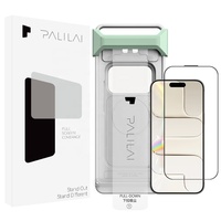 Protection d'écran en verre trempé 3D AR 9H HD anti-bulles anti-chute pour iPhone 15 16 17 18 Pro Max Plus Air 16e 17e avec kit applicateur