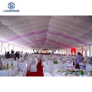20*30m tende per matrimonio bianco o chiaro tenda da campeggio struttura in acciaio sala per matrimoni decorazione della sede di nozze