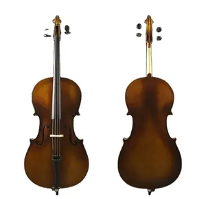 Escuela de Música estudiante barato principiante madera laminada violonchelo madera contrachapada violonchelo 4/4 al por mayor