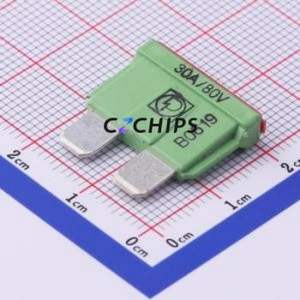 166.7000.5302 Automotive Fuse Fuse ( Type: Blade Fuse )( Rated Voltage: 80V )( Rated Current: 30A ) - Product Image 1