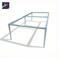 Cadre de bureau électrique réglable en hauteur blanc moderne et durable, en aluminium, pour poste de travail, mobilier de bureau, Guangdong