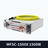 Source laser à fibre MAX 1500W MFSC-1500X, version de découpe haute vitesse 1500W pour les industries de la construction et de l'agriculture à faible coût