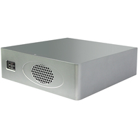 Châssis industriel Mini-ITX en aluminium 2U Boîtier PC Mini-ITX avec fente d'extension pour serveur de M-ATX Mo Stock disponible